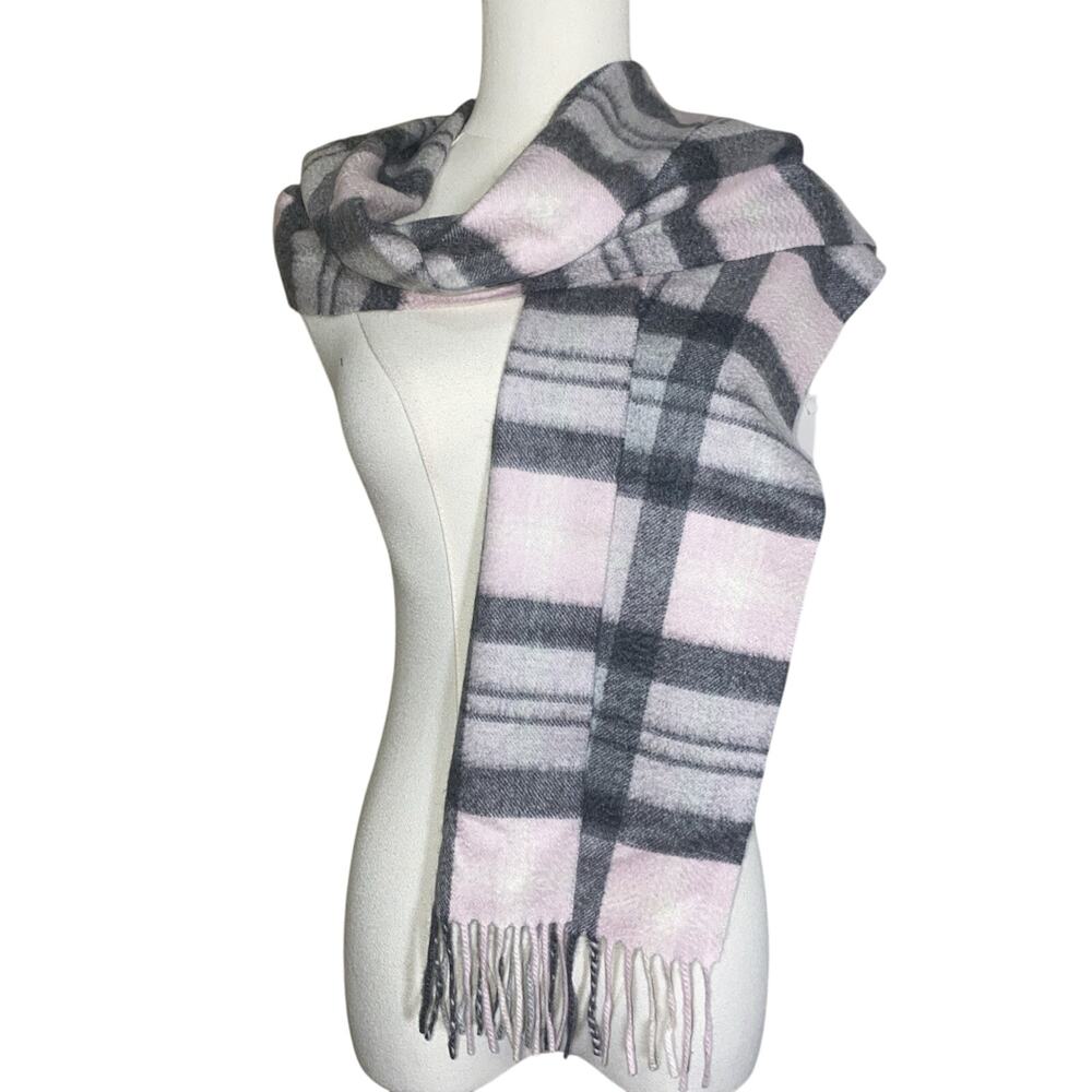Lona Scott 100% Cashmere Scottish Tartan Scarf NWT
